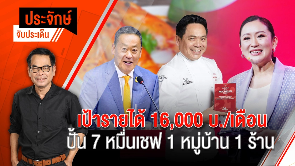 [Live] 10.00 น. ประจักษ์จับประเด็น | 16 พ.ย. 66