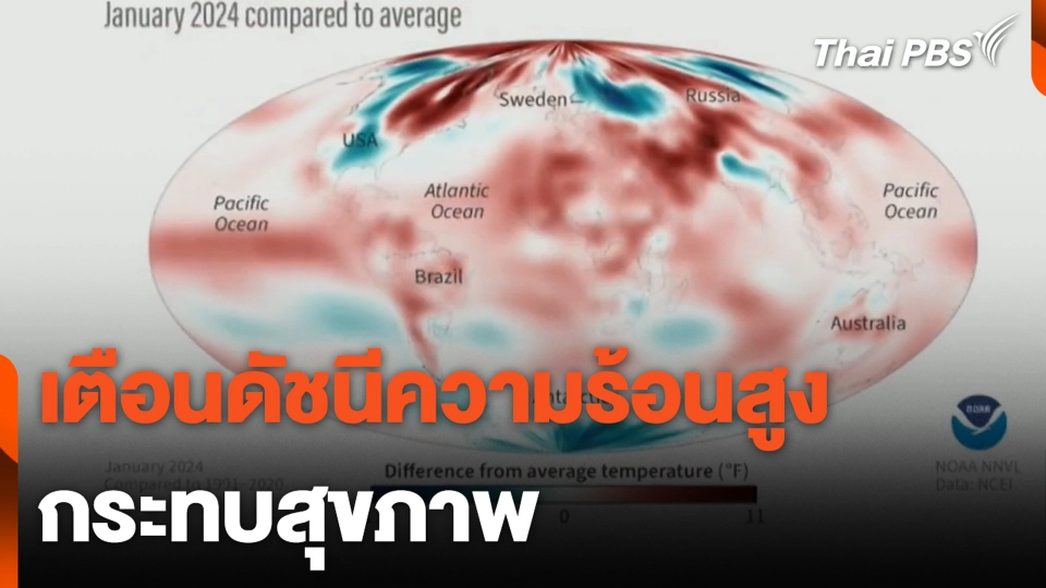 เตือนดัชนีความร้อนสูง กระทบสุขภาพ | จับตาสถานการณ์ | 5 มี.ค. 67