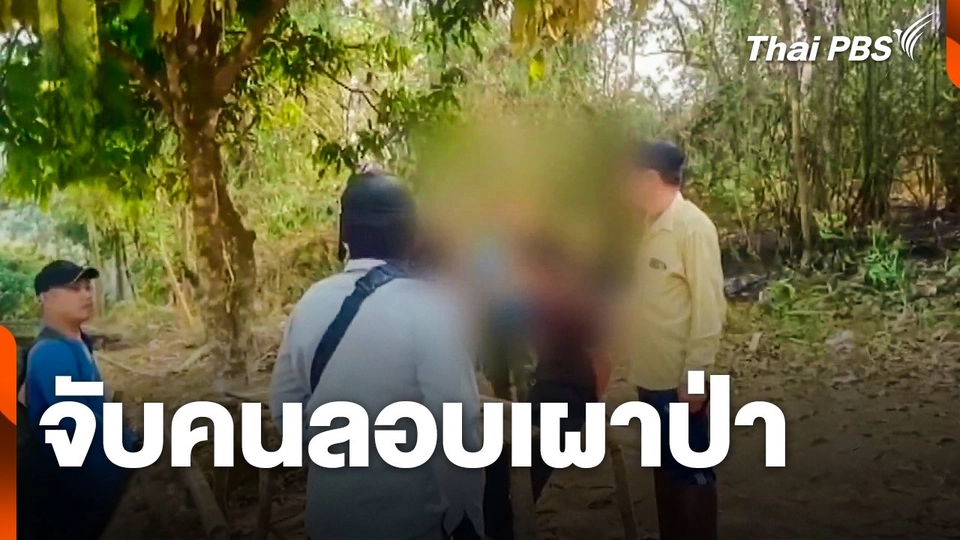 จับคนลอบเผาป่า | จับตาสถานการณ์