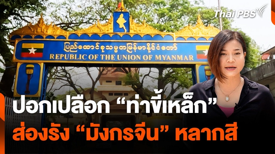 ปอกเปลือก “ท่าขี้เหล็ก” ส่องรังมังกรจีนหลากสี