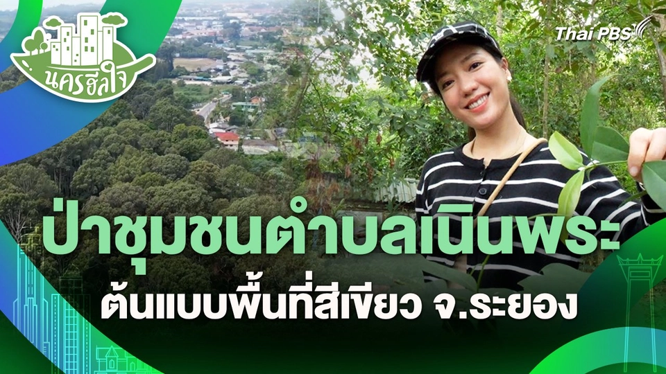 นครฮีลใจ : ป่าชุมชนตำบลเนินพระ ต้นแบบพื้นที่สีเขียว จ.ระยอง