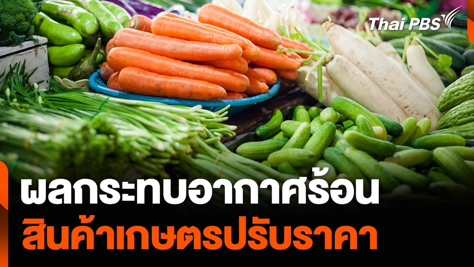 ผลกระทบอากาศร้อน สินค้าเกษตรปรับราคา