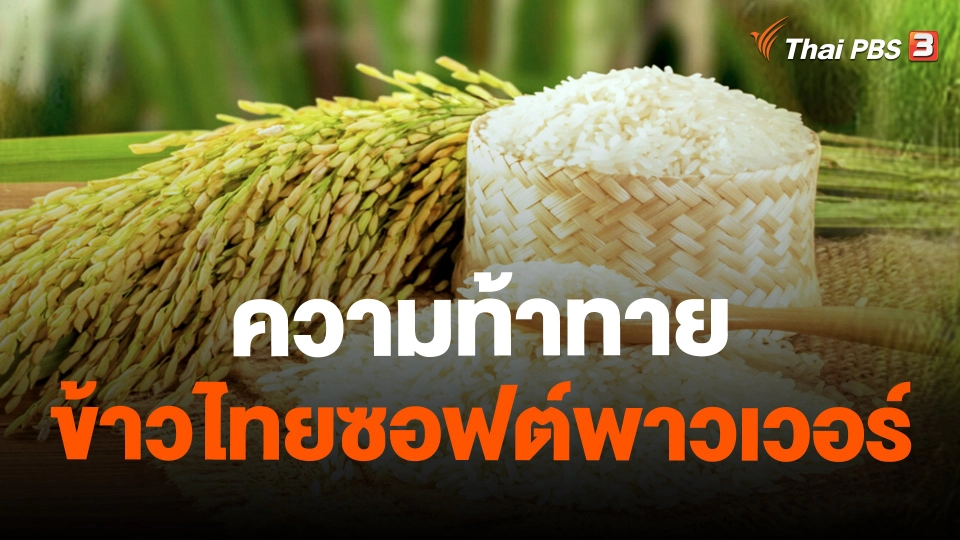 จับสัญญาณเศรษฐกิจ : ความท้าทายข้าวไทยซอฟต์พาวเวอร์