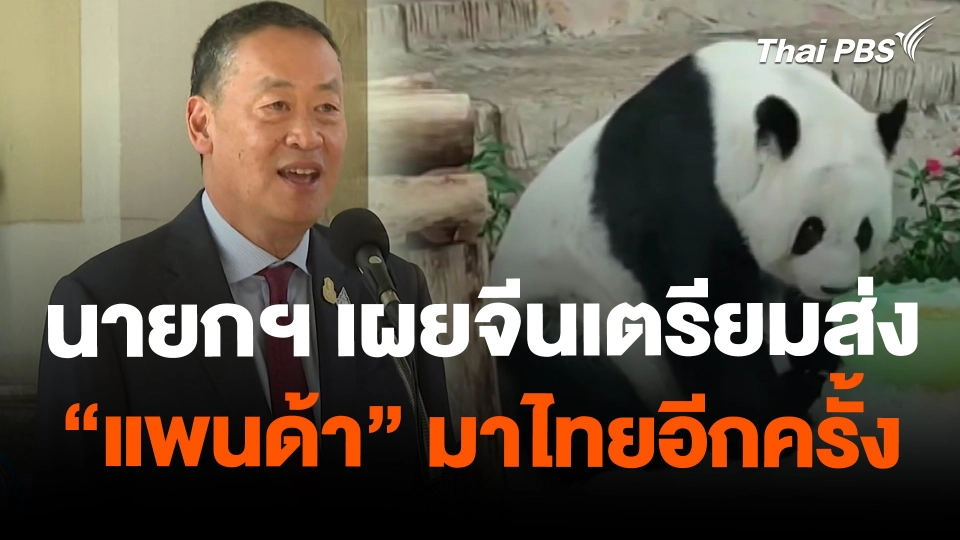 นายกฯ เผยจีนเตรียมส่ง "แพนด้า" มาไทยอีกครั้ง
