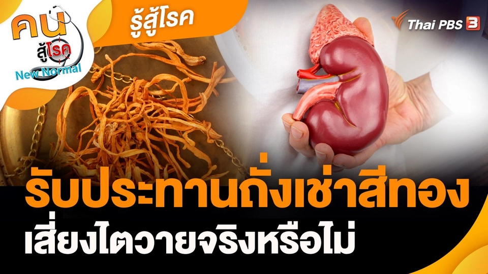 ​รู้สู้โรค : รับประทานถั่งเช่าสีทอง เสี่ยงไตวายจริงหรือไม่