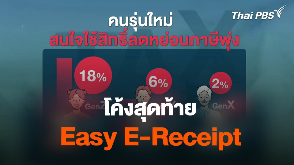 โค้งสุดท้าย "Easy E-Receipt"