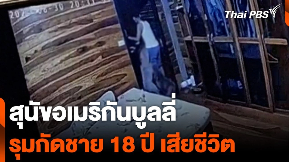 สุนัขอเมริกันบูลลี่ รุมกัดชาย 18 ปี เสียชีวิต