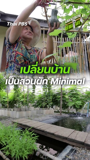 เปลี่ยนบ้านเป็นสวนผัก Minimal