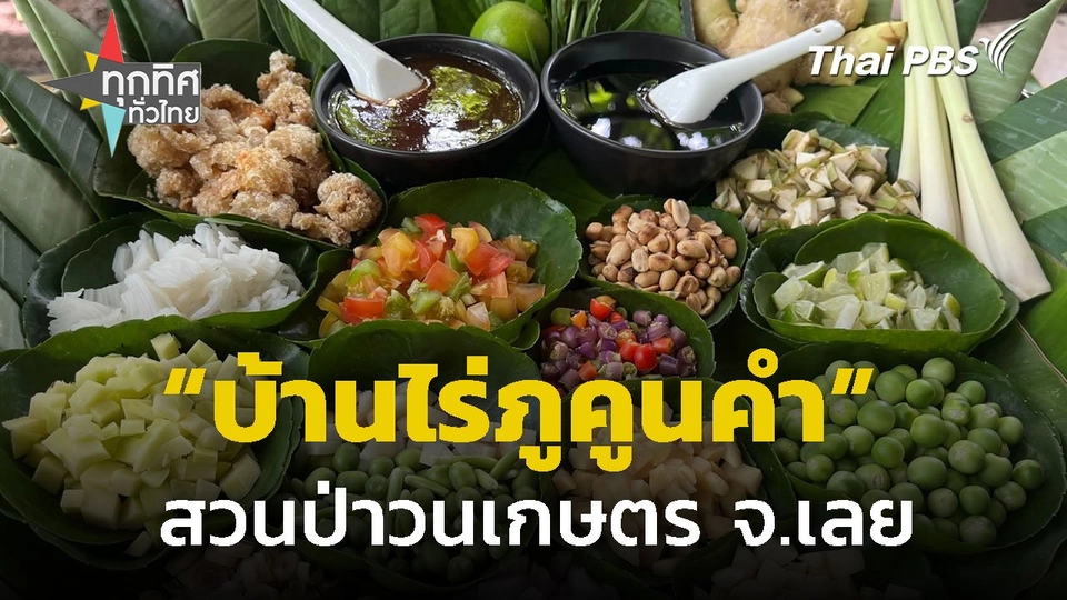 สวนป่าวนเกษตร "บ้านไร่ภูคูนคำ" จ.เลย