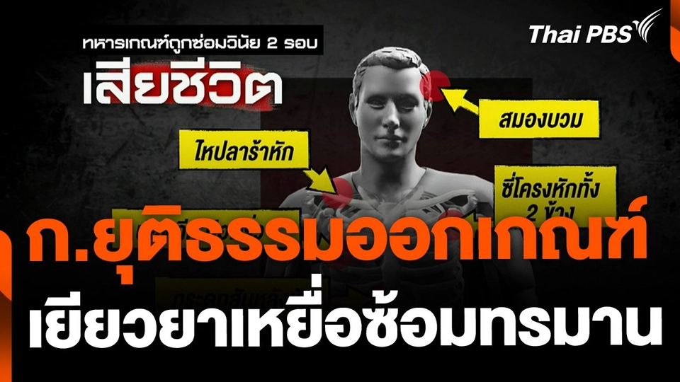 ก.ยุติธรรม ออกเกณฑ์เยียวยาเหยื่อซ้อมทรมาน