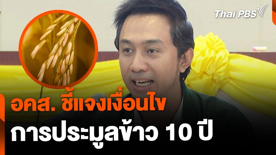 อคส. ชี้แจงเงื่อนไข การประมูลข้าว 10 ปี
