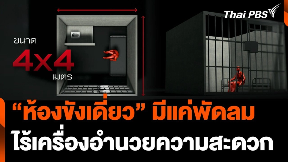 "ห้องขังเดี่ยว" มีแค่พัดลม ไร้เครื่องอำนวยความสะดวก "แป้ง นาโหนด"