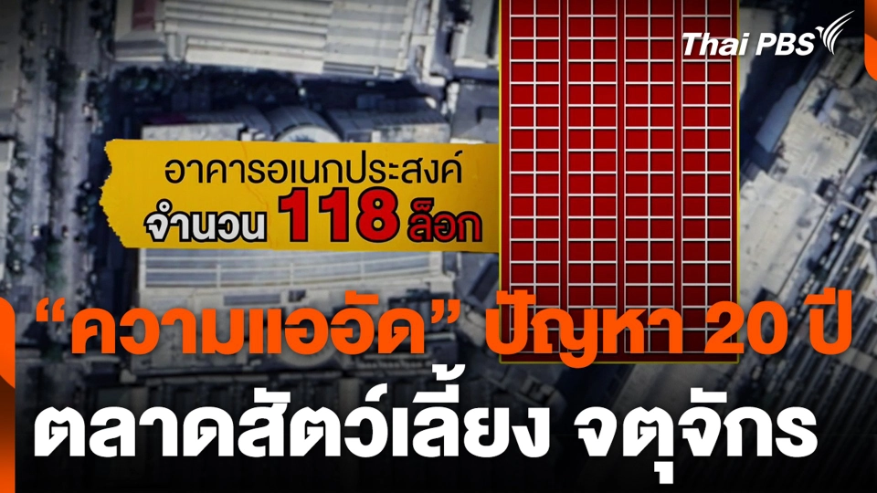 “ความแออัด” ปัญหาสะสม 20 ปี ตลาดสัตว์เลี้ยง จตุจักร