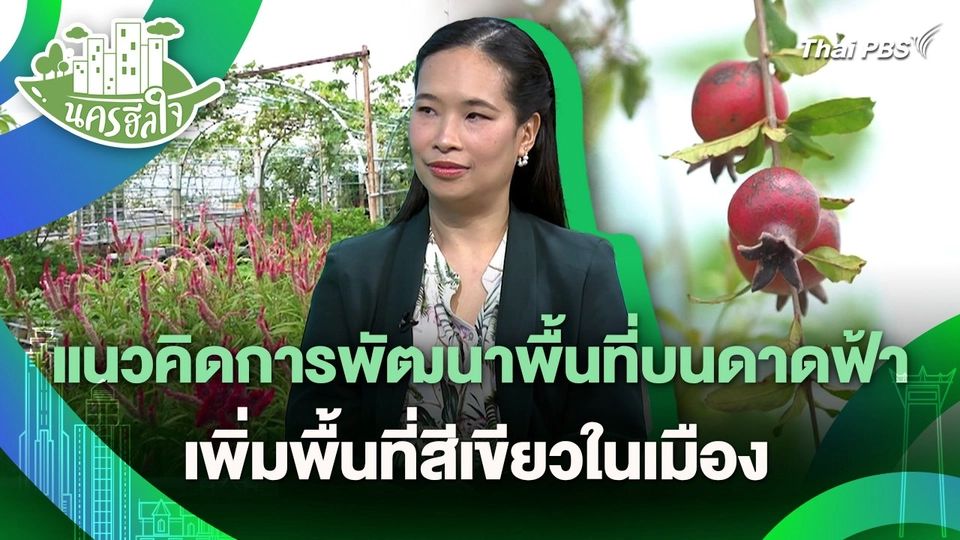 นครฮีลใจ : แนวคิดการพัฒนาพื้นที่บนดาดฟ้าเพิ่มพื้นที่สีเขียวในเมือง