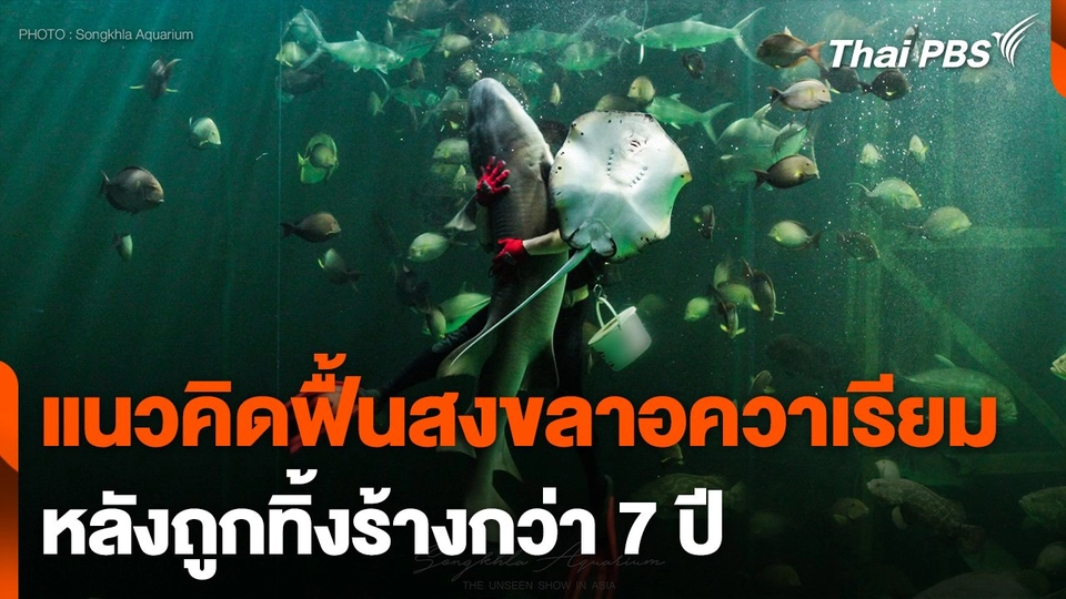 แนวคิดฟื้น "สงขลาอควาเรียม" หลังถูกทิ้งร้างมากว่า 7 ปี