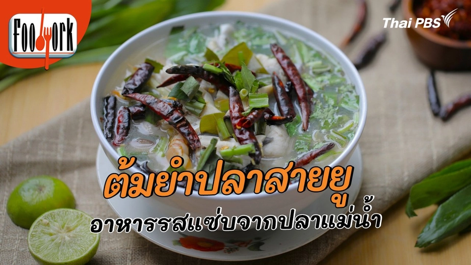 เมนูอาหารฟิวชัน : ต้มยำปลาสายยู