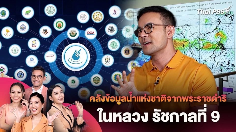 วันใหม่วาไรตี้ : คลังข้อมูลน้ำแห่งชาติจากพระราชดำริ ในหลวง รัชกาลที่ 9