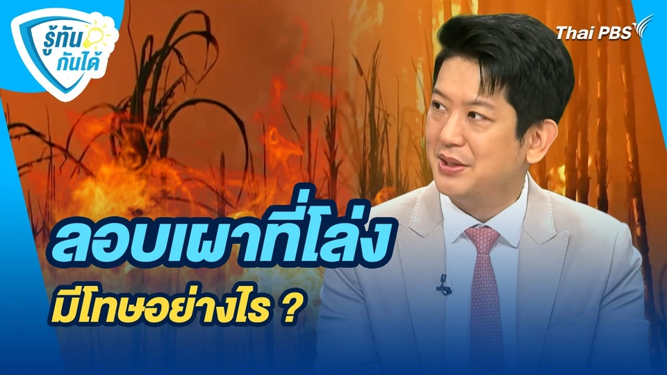 รู้ทันกันได้ : ลอบเผาที่โล่ง มีโทษอย่างไร ?