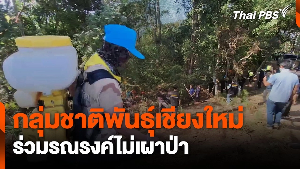 กลุ่มชาติพันธุ์เชียงใหม่ ร่วมรณรงค์ไม่เผาป่า