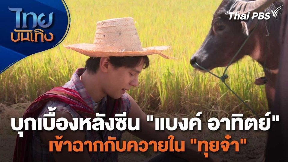 เยี่ยมมองกองถ่ายกับ สรี มามะ : บุกเบื้องหลังซีน "แบงค์ อาทิตย์" เข้าฉากกับควายใน "ทุยจ๋า"