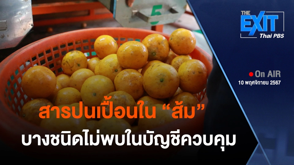 สารปนเปื้อนในผลไม้นำเข้า บางชนิดไม่พบในบัญชีควบคุม