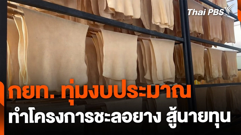 กยท.หนุนสถาบันทำโครงการชะลอยาง สู้นายทุน