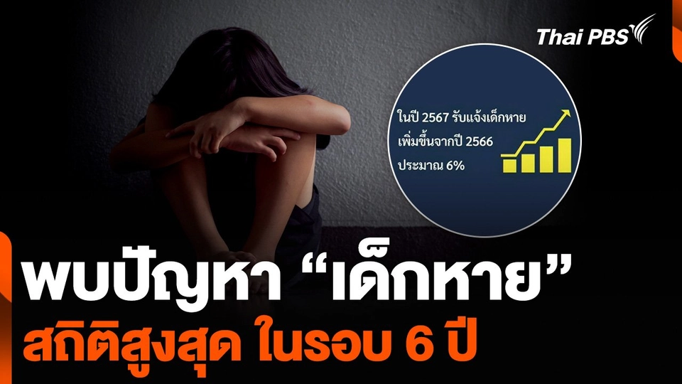 พบปัญหา “เด็กหาย” สถิติสูงสุด ในรอบ 6 ปี