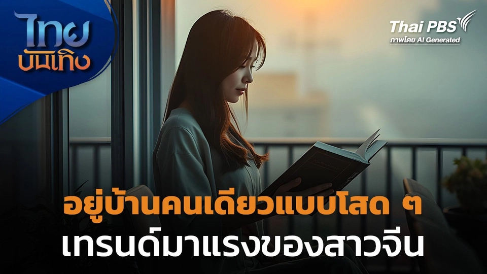 อยู่บ้านคนเดียวแบบ "โสด ๆ" เทรนด์มาแรงของสาวจีน