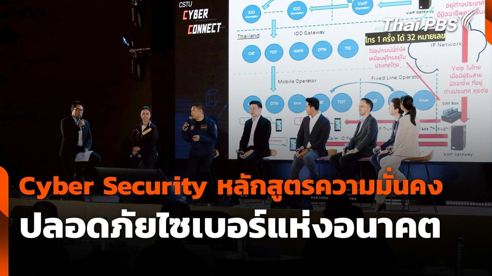 สถานีเตือนภัยออนไลน์ : Cyber Security หลักสูตรความมั่นคงปลอดภัยไซเบอร์แห่งอนาคต