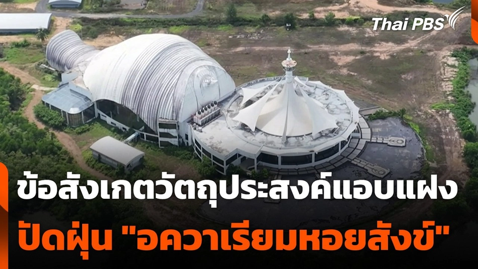 ข้อสังเกตวัตถุประสงค์แอบแฝง ปัดฝุ่น"อควาเรียมหอยสังข์"