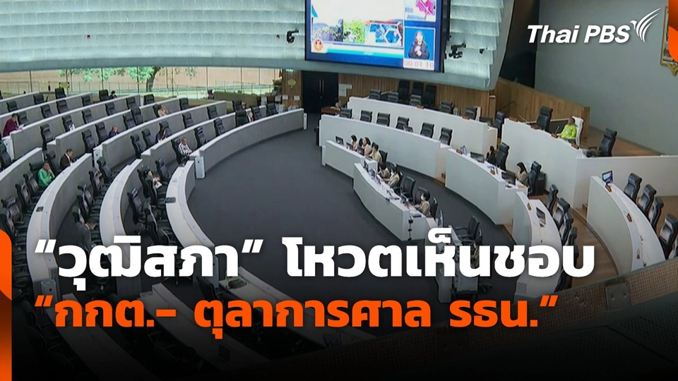 "วุฒิสภา" โหวตเห็นชอบ​"กกต.- ตุลาการศาล​ รธน."