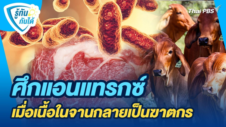 รู้ทันกันได้ : ศึกแอนแทรกซ์ เมื่อเนื้อในจานกลายเป็นฆาตกร