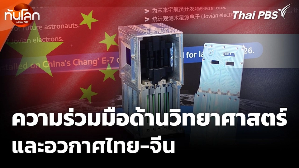 ความร่วมมือด้านวิทยาศาสตร์และอวกาศไทย-จีน