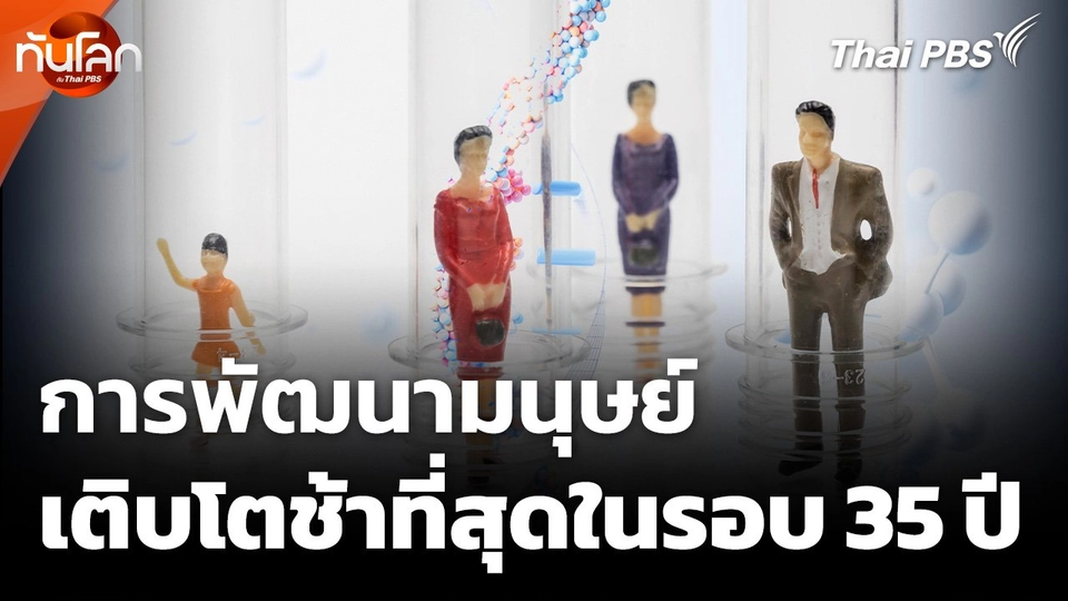 การพัฒนามนุษย์เติบโตช้าที่สุดในรอบ 35 ปี