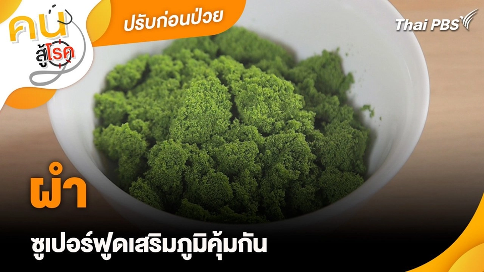 ปรับก่อนป่วย : “ผำ” ซูเปอร์ฟูดเสริมภูมิคุ้มกัน