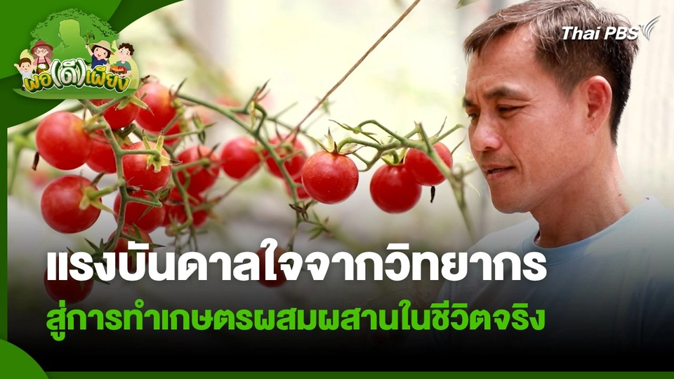 พอดีพอเพียง : แรงบันดาลใจจากวิทยากร สู่การทำเกษตรผสมผสานในชีวิตจริง