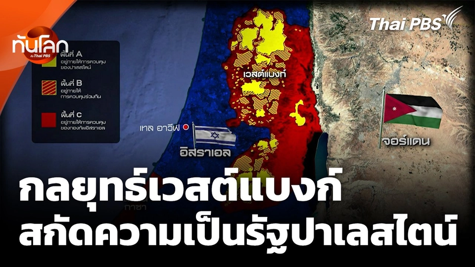 กลยุทธ์เวสต์แบงก์ สกัดความเป็นรัฐ "ปาเลสไตน์"