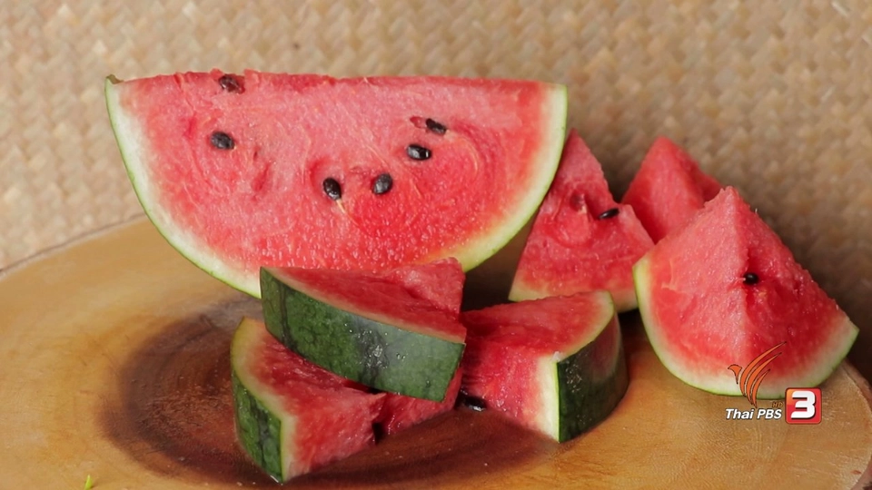 อาหารเป็นยา : พิซซ่าแตงโม