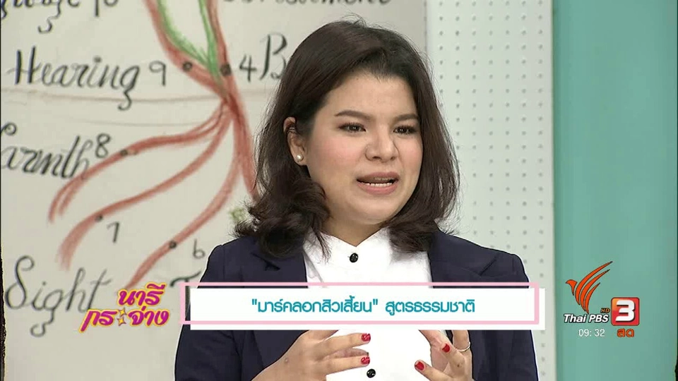 มาร์คลอกสิวเสี้ยน" สูตรธรรมชาติ