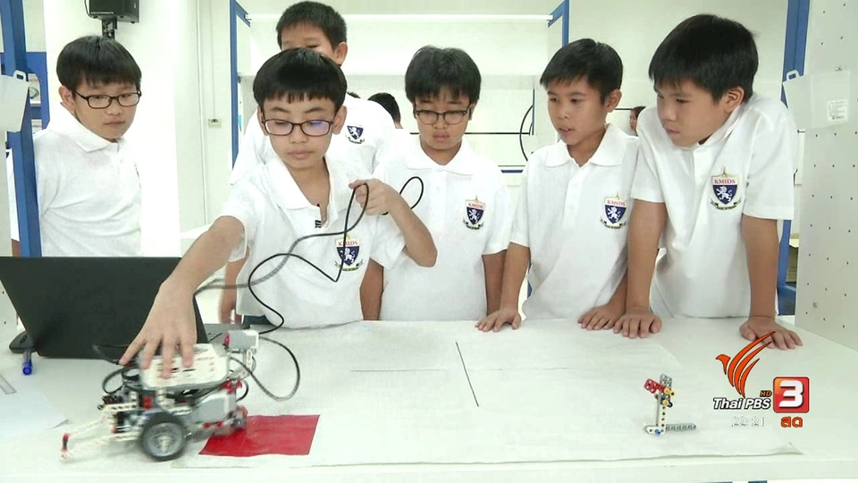 ใช้ "หุ่นยนต์" สื่อสารการสอน ตอบโจทย์นักเรียนยุคไฮเทค