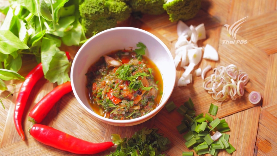 น้ำพริกสูตรเด็ด ของชาวลาหู่แดง