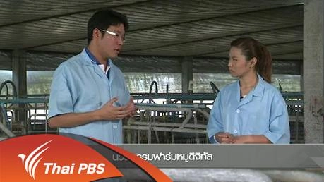 นวัตกรรมฟาร์มหมูดิจิทัล