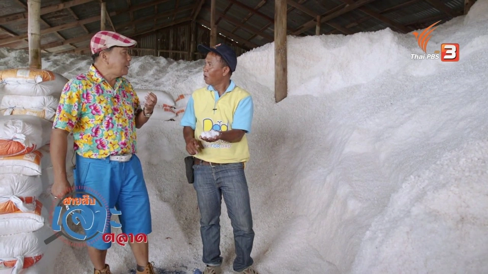 สายสืบเจาะตลาด : สำรวจราคาเกลือ จ.สมุทรสงคราม