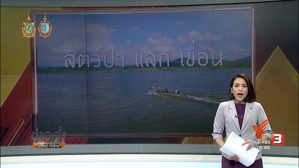 สัตว์ป่าแลกเขื่อน