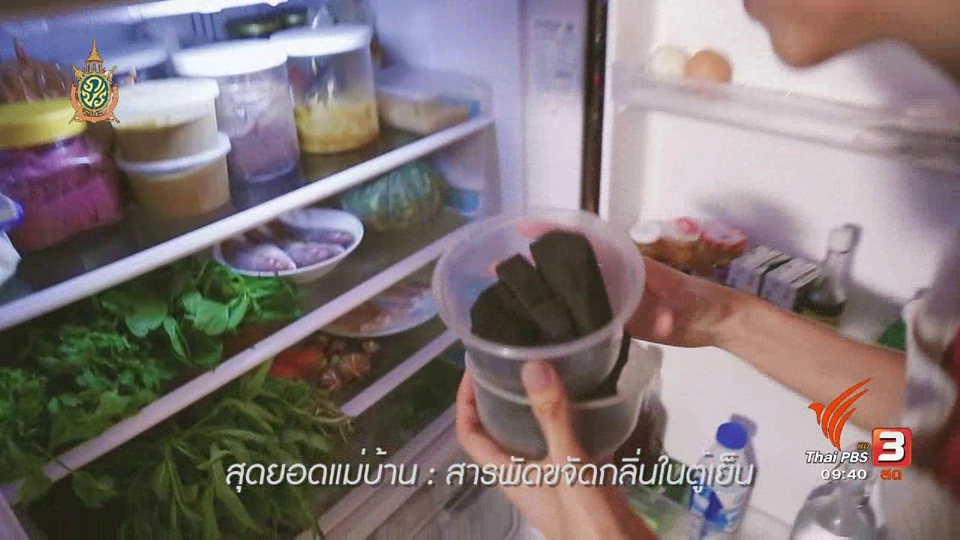 สุดยอดแม่บ้าน : สารพัดวิธีกำจัดกลิ่นในตู้เย็น