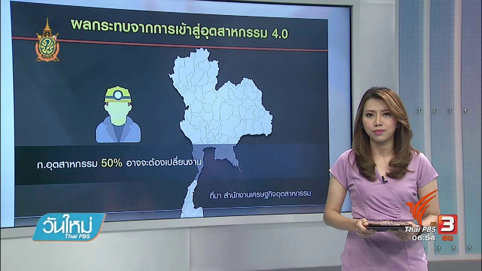 จับสัญญาณเศรษฐกิจ : อุตสาหกรรมยุค 4.0 กระทบตกงานพุ่ง