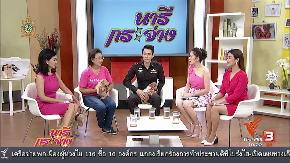 Talk : หนุ่มๆ นายร้อยถ่ายแบบการกุศล หาบ้านให้หมาถูกทิ้ง