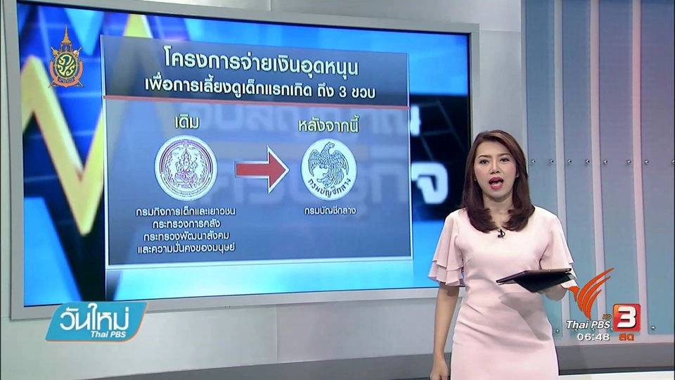 จับสัญญาณเศรษฐกิจ : พร้อมเพย์นำร่องจ่ายเงินสวัสดิการเลี้ยงดูเด็กแรกเกิด