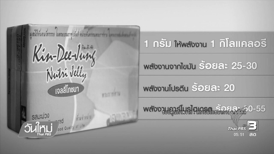 108 สุขภาพ : "เจลลีโภชนา" อาหารพระราชทานเพื่อผู้ป่วยมะเร็งช่องปาก