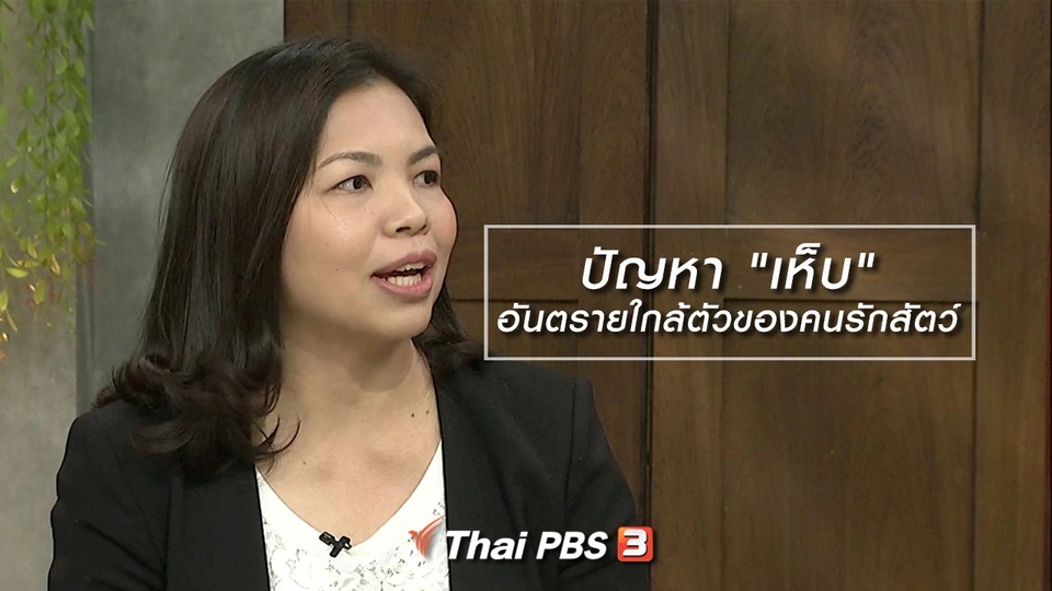 นารีสนทนา : ปัญหา "เห็บ" อันตรายใกล้ตัวของคนรักสัตว์